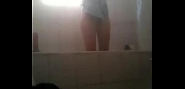  spying at shower jay 2
